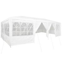 Partytent Wit 800 x 400 x 266 cm Polyester en staal - thumbnail