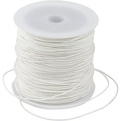 Creativ Company Polyester koord wit 1 mm, 50m