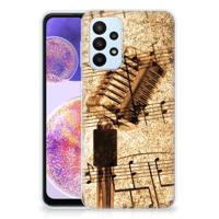 Samsung Galaxy A23 | Siliconen hoesje | met foto Bladmuziek - thumbnail