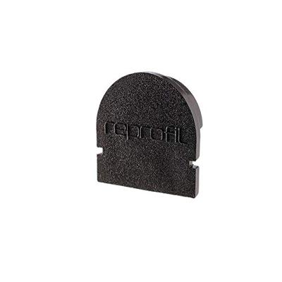 Deko Light 979582 Endkappe R-AU-01-08 Set 2 Stk, Schwarz Profieleindkap Kunststof (l x b x h) 14 x 6 x 13.5 mm 1 stuk(s)