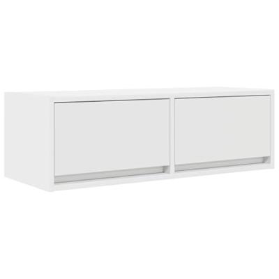 Tv-meubelen 2 st 80x31x25,5 cm bewerkt hout wit