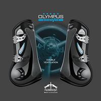 Veredus Olympus Vento Peesbeschermers bruin maat:m - thumbnail