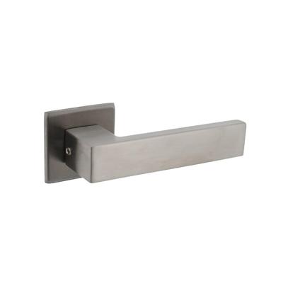 Intersteel Deurkruk Amsterdam op vierkant rozet - RVS Intersteel Deurkruk Amsterdam op vierkant rozet - RVS