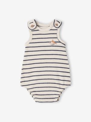 Babyrompertje zonder mouwen ecru