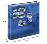 Hama memo slip-in album singo blauw 10x15/200 foto's - thumbnail