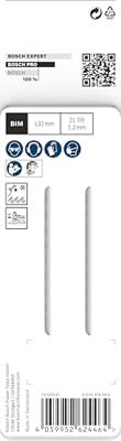 Bosch Accessories 2608655097 PRO Metal Pipes and Profiles T321AF decoupeerzaagblad, 132 mm, 2-delig 2 stuk(s) Bosch Accessories 2608655097 PRO Metal Pipes and Profiles T321AF decoupeerzaagblad, 132 mm, 2-delig 2 stuk(s)