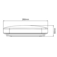 Brilliant PlafondlampFarica Starry 28cm - 4000K met sterrenfunctie - G99773A75 - thumbnail