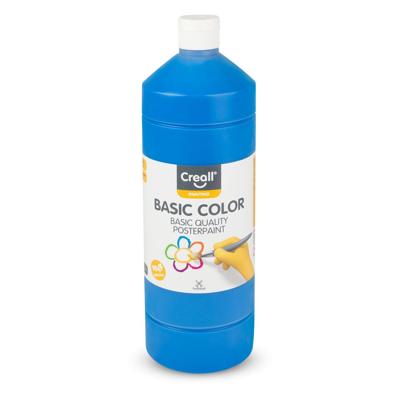 Plakkaatverf creall basic blauw 1000ml Plakkaatverf creall basic blauw 1000ml