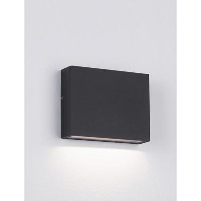 Lyora Strakke wandspotTick downlighter zwart - 9030815