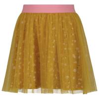 HEMA rok met plooien oker/roze - thumbnail