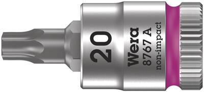 Wera 8767 A TORX® Zyklop Bitdop met 1/4"-aandrijving, TX 20 x 28 mm - 05003391001 Wera 8767 A TORX® Zyklop Bitdop met 1/4"-aandrijving, TX 20 x 28 mm - 05003391001