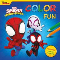 Marvel Spidey and Friends Color Fun Kleurboek - thumbnail