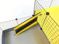 C&C modulaire kooi Vloer 4x2 + Loft 2x1 + Loopplank zwart - thumbnail