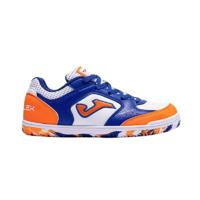 Joma Top Flex Zaalvoetbalschoenen (IN) Kids Wit Blauw Oranje - thumbnail