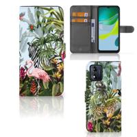 Telefoonhoesje | Met pasjeshouder | voor Motorola Moto E13 4G Jungle - thumbnail