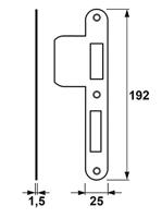 SLUITPLAAT ROND 7425258172ER - thumbnail
