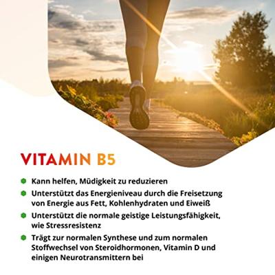 Vitals Vitamine B5 250mg Capsules