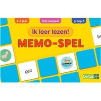 Deltas memory spel Ik leer lezen! 14 cm 56 kaartjes - thumbnail