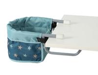 Poppen Tafelstoeltje - Stars Turquoise - thumbnail