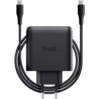 Oplader trust maxo 65w usb-c gan zwart - thumbnail