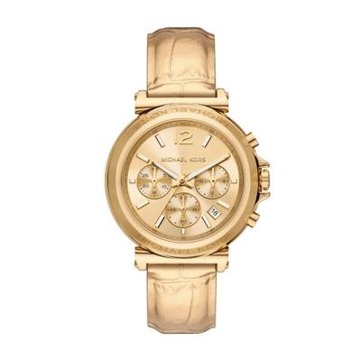Horlogeband Michael Kors MK7508 Leder Doublé 18mm Horlogeband Michael Kors MK7508 Leder Doublé 18mm