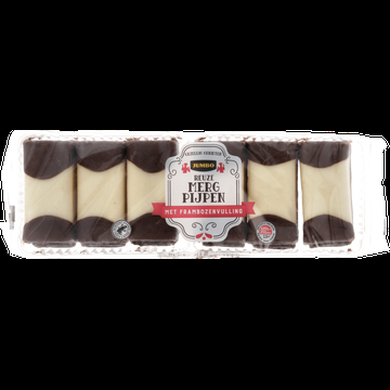 Jumbo Reuze Mergpijpen met Frambozenvulling 350 g