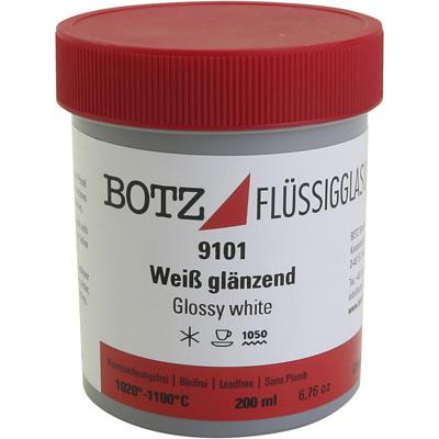 Glazuur voor klei, wit, 200 ml/ 1 Doosje Glazuur voor klei, wit, 200 ml/ 1 Doosje