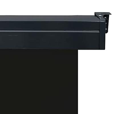 VidaXL Balkonscherm 105x250 cm zwart