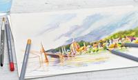 Faber Castell fc-114636 aquarelkleurpotlood faber-castell goldfaber etui 36 stuks - thumbnail