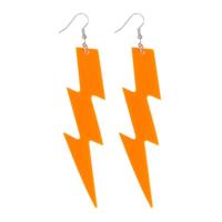 Boland Oorbellen flash neon oranje - thumbnail