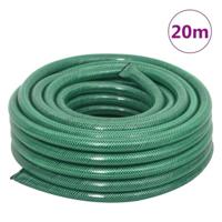VidaXL Tuinslang met koppelingsset 0,75&apos;&apos; 20 m pvc groen - thumbnail