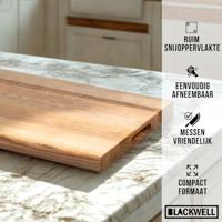 Blackwell Houten Snijplank - Met Greep - Essenhout - 50 x 40 x 4 cm - thumbnail