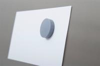 MAUL magneet Solid, 32 mm, trekkracht 800 gr, doos van 10 stuks, grijs - thumbnail