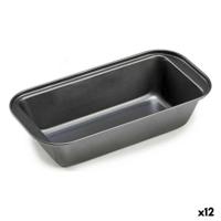 Vierkante mal Donker grijs Metaal Koolstofstaal (12 Stuks) - thumbnail