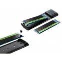 Sandberg USB 3.2 Case for M.2+NVMe SSD SDD-behuizing Zwart
