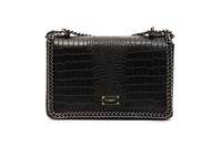 TRUSSARDI D66TRC1009-NERO Dames Handtas Leer Zwart 300mmx200mm - thumbnail