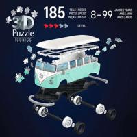 Ravensburger Iconics 3D Puzzel Volkswagen Bullie 108 Stukjes - thumbnail