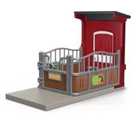 schleich FARM WORLD ponybox met mustangmerrie 42724 - thumbnail