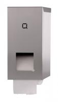 Q-bic Line Qbic-line 2-rols houder voor kokerloze toiletrollen QTR2C SSL - RVS - thumbnail