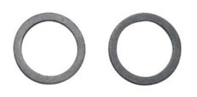 Kirchhoff Afdichting voor slangkoppeling, rubber, 12 x 18,5 x 2 mm, voor 1/2" (2x) - 98696770