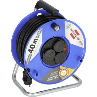 Brennenstuhl 9123020540 Kabelhaspel 40 m Zwart Randaarde stekker Brennenstuhl 9123020540 Kabelhaspel 40 m Zwart Randaarde stekker