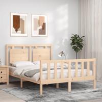 Bedframe zonder matras massief grenenhout 120x200 cm - thumbnail