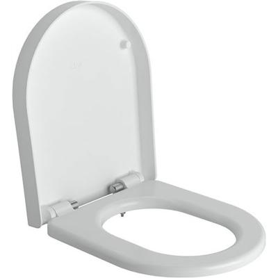 Clou First toiletzitting met deksel 36x4.8cm soft close en quick release Wit CL/04.06030