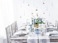 Servetten Licht Sky Blue (20st) - thumbnail