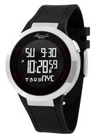 Horlogeband Kenneth Cole KC1639 / 126-10 Rubber Zwart 16mm