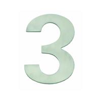 Intersteel Huisnummer 3Numbra 150x2mm RVS - 0035.402073 - thumbnail