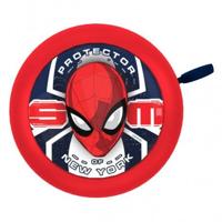 Spider-Man fietsbel 55 mm rood - thumbnail