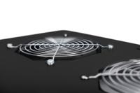 Digitus DN-19 FAN-4-B-N 19 inch 4 x Ventilator voor patchkast 1 HE Vast inbouw, Met schakelaar Geschikt voor kastdiepte: vanaf 600 mm Zwart (RAL 9005) - thumbnail