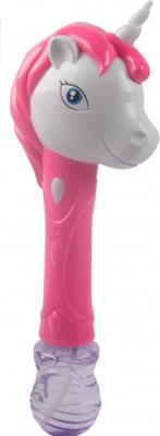 Free and Easy eenhoorn bellenblaas roze 15 cm Free and Easy eenhoorn bellenblaas roze 15 cm