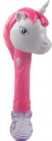 Free and Easy eenhoorn bellenblaas roze 15 cm - thumbnail
